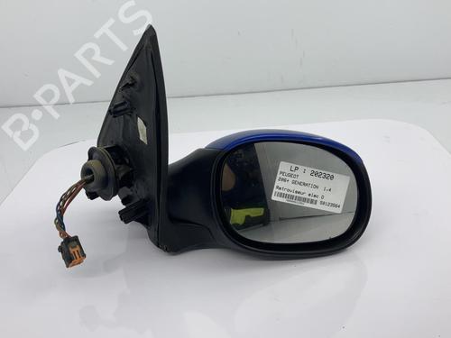 Used Right mirror PEUGEOT 206+ (2L_, 2M_) 1.4 HDi eco 70 (68 hp) 22816307