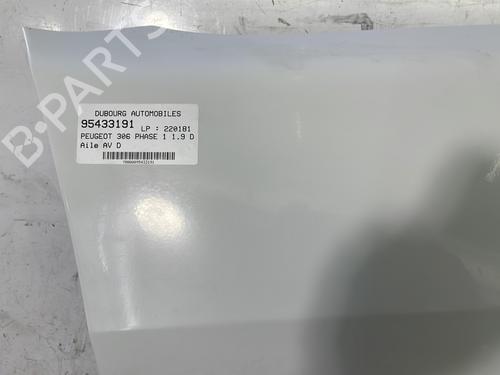 Right front fenders PEUGEOT 306 Hatchback (7A, 7C, N3, N5) 1.9 D | BP22844177C42 