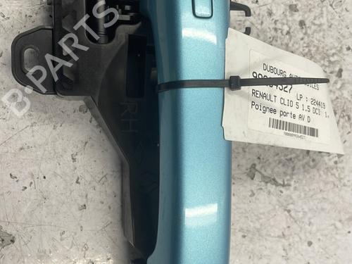 Poignée extérieure avant droite RENAULT CLIO V (B7_) 1.5 Blue dCi 115 (B7AD) (116 hp) 22847652
