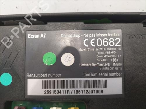 Display monitor RENAULT MEGANE III Grandtour (KZ0/1) 1.5 dCi (KZ1M, KZ1W, KZ0R) | BP22847581C48 