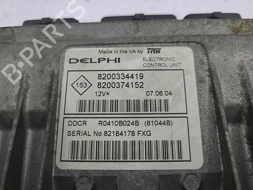 Engine control unit (ECU) RENAULT MEGANE II (BM0/1_, CM0/1_) 1.5 dCi (BM0F, BM0T, BM2B, CM0F, CM0T) | BP22824890M57 