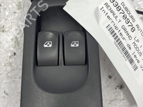 Left front window switch RENAULT MODUS / GRAND MODUS (F/JP0_) 1.2 (JP0C, JP0K, FP0C, FP0K, FP0P, JP0P, JP0T) | BP22842743I27 