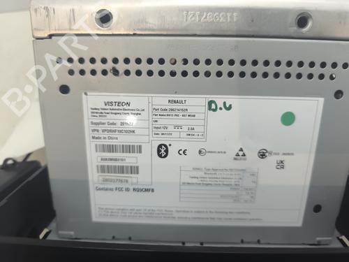 Radio RENAULT TWINGO III (BCM_, BCA_) Z.E: (BCA1) | BP29834211E6 - Image 5