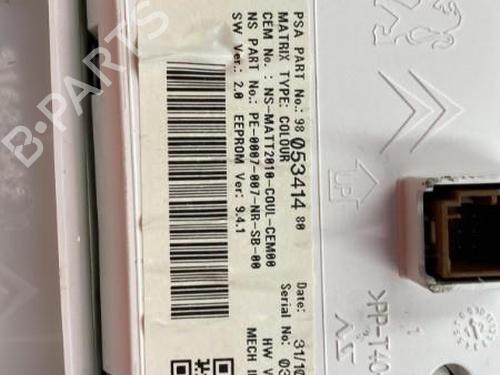 Instrument cluster PEUGEOT 2008 I (CU_) 1.2 VTi | BP22839776C47 