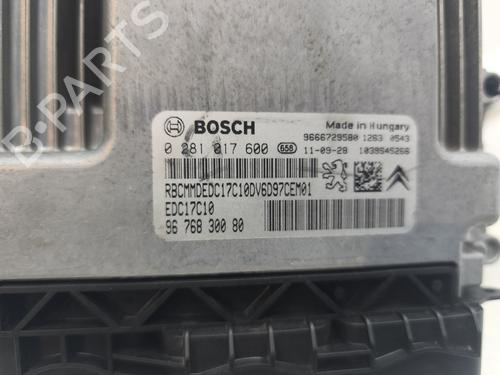 Engine control unit (ECU) CITROËN C3 II (SC_) 1.6 HDi | BP33688087M57 - Image 2