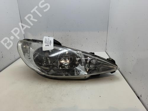 Used Right headlight PEUGEOT 206 Hatchback (2A/C) 1.4 HDi eco 70 (68 hp) 28178537