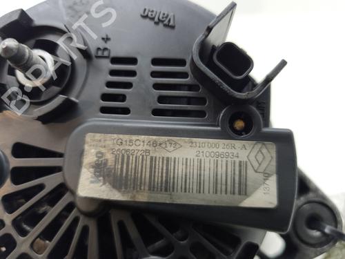 Used Alternator Alternator RENAULT MEGANE III Hatchback (BZ0/1_, B3_) 1.5 dCi (BZ09, BZ0D, BZ1W, BZ29, BZ14) (110 hp) 35886367 35886367