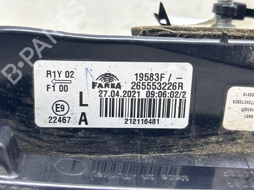 Used Left tailgate light Left tailgate light RENAULT CLIO V (B7_) 1.0 TCe 90 (B7MT) (91 hp) 40077716 40077716