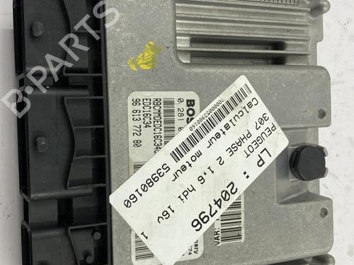 Motorstyringsenhed PEUGEOT 307 (3A/C) 1.6 HDi (90 hp) 22817796