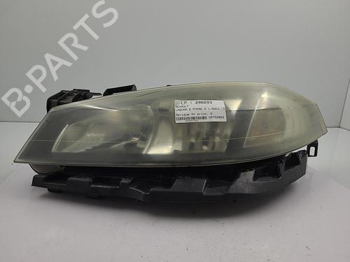Used Left headlight RENAULT LAGUNA II (BG0/1_) 1.9 dCi (BG1A, BG1V) (130 hp) 22819132