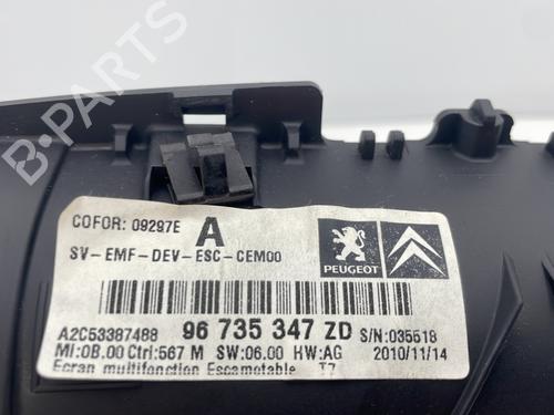 Display monitor PEUGEOT 308 SW I (4E_, 4H_) 1.6 HDi | BP30818925C48