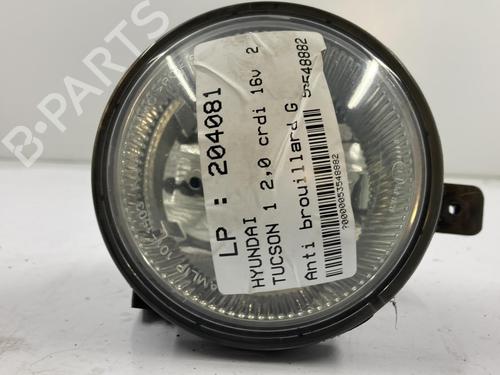 Left front fog light HYUNDAI TUCSON (JM) 2.0 CRDi All-wheel Drive | BP22817598C30 
