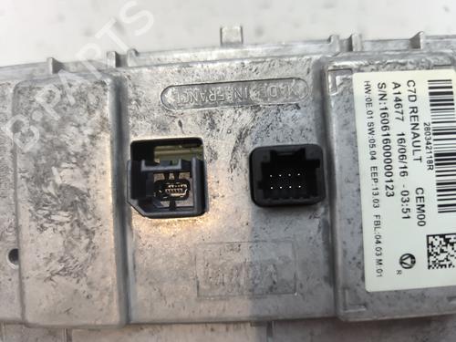 Display monitor RENAULT KADJAR (HA_, HL_) 1.2 TCe 130 (HLMR) | BP28362545C48 