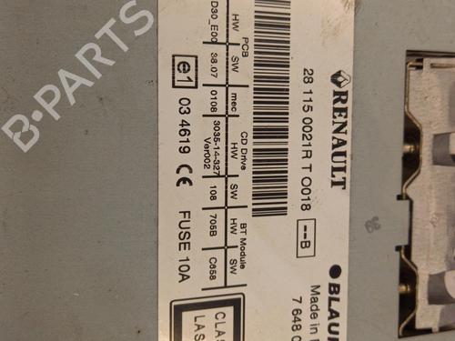 Radio RENAULT MEGANE III Coupe (DZ0/1_) 1.5 dCi (DZ0B) | BP22827816E6 