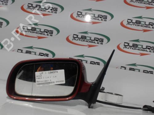 Used Left mirror SKODA FABIA I (6Y2) 1.4 (68 hp) 22814157