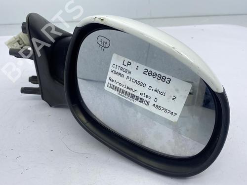 Right mirror CITROËN XSARA PICASSO (N68) 2.0 HDi | BP22816193C27 