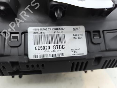 Kombinert Instrument VW BEETLE (5C1, 5C2) 2.0 TDI | BP29833830C47
