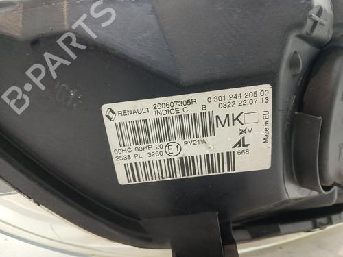 Left headlight RENAULT MEGANE III Hatchback (BZ0/1_, B3_) 1.2 TCe (BZ2B, BZ11) | BP36804015C28 - Image 5