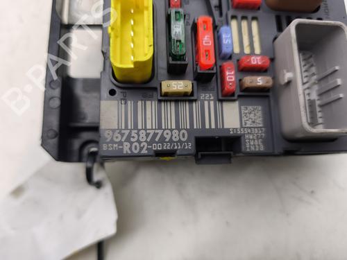 Fuse box CITROËN C4 Grand Picasso I (UA_) 1.6 HDi 110 | BP29054537E1