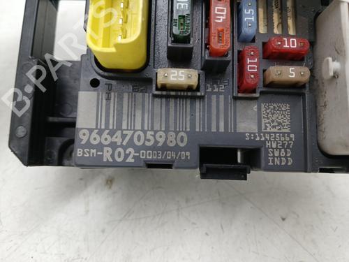 Zekeringkast CITROËN C4 Picasso I MPV (UD_) 1.6 HDi | BP29834361E1 