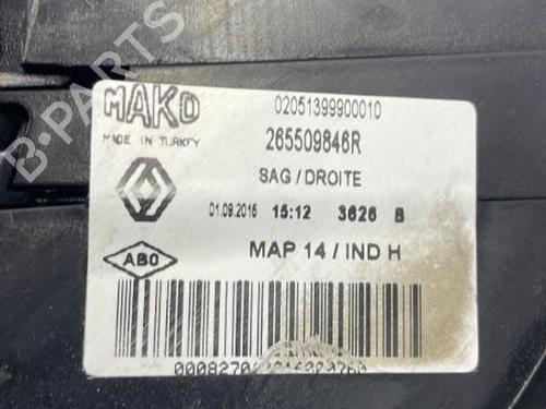 Used Right tailgate light Right tailgate light RENAULT CLIO IV (BH_) 1.5 dCi 75 (75 hp) 22831923 22831923