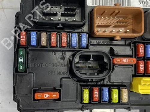 Sikringsdåse CITROËN C3 II (SC_) 1.4 HDi 70 (SC8HZC, SC8HR0, SC8HP4) (68 hp) 22832955