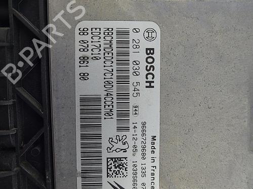 Used Engine control unit (ECU) PEUGEOT 208 I (CA_, CC_) 1.4 HDi (68 hp) 22820864