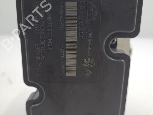 ABS pump CITROËN C3 II (SC_) 1.4 HDi 70 (SC8HZC, SC8HR0, SC8HP4) | BP22821081M43 