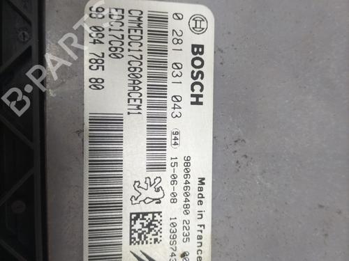 Engine control unit (ECU) CITROËN BERLINGO MULTISPACE (B9) 1.6 BlueHDi 100 | BP28054099M57 