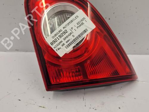 Used Right tailgate light NISSAN QASHQAI / QASHQAI +2 I (J10, NJ10, JJ10E) 1.5 dCi (106 hp) 22837045