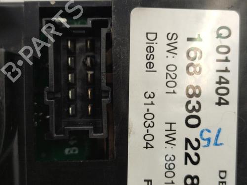 Climate control MERCEDES-BENZ A-CLASS (W168) A 170 CDI (168.009, 168.109) | BP22829117I5 