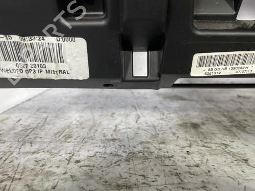 Dashboard PEUGEOT 208 I (CA_, CC_) 1.2 VTI 82 | BP22836648C46 