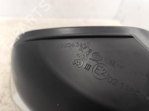 Left mirror PEUGEOT 2008 I (CU_) 1.6 HDi | BP24209742C26