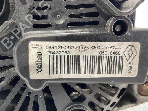 Alternator RENAULT SCÉNIC II (JM0/1_) 1.9 dCi | BP22847615M7 