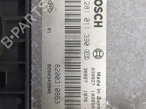 Engine control unit (ECU) RENAULT SCÉNIC II (JM0/1_) 1.9 dCi (JM0G, JM12, JM1G, JM2C) | BP22825384M57 