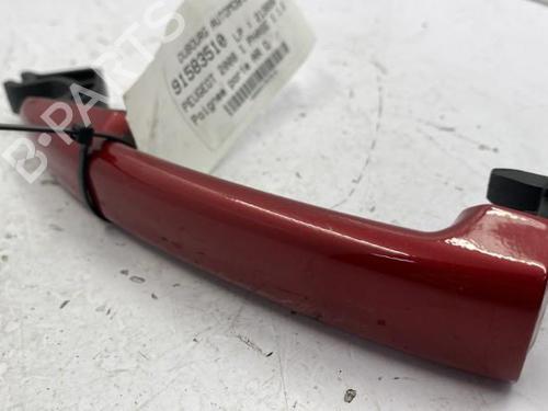 Rear right exterior door handle PEUGEOT 2008 I (CU_) 1.6 BlueHDi 120 | BP22839730C130 