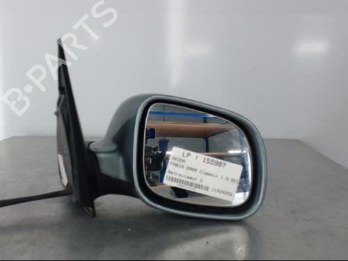 Used Right mirror SKODA FABIA I (6Y2) 1.9 SDI (64 hp) 22812497