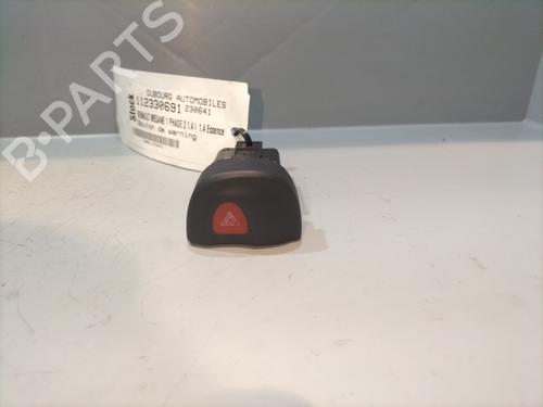 Used Warning switch RENAULT MEGANE I (BA0/1_) 1.4 16V (BA0D, BA1H, BA0W, BA10) (95 hp) 29222472