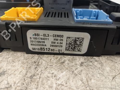 Fuse box CITROËN C3 / C3 ORIGIN III (SX) 1.6 BlueHDi 100 | BP24131462E1 