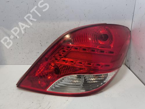 Used Right taillight PEUGEOT 207 (WA_, WC_) 1.4 HDi (68 hp) 26642324