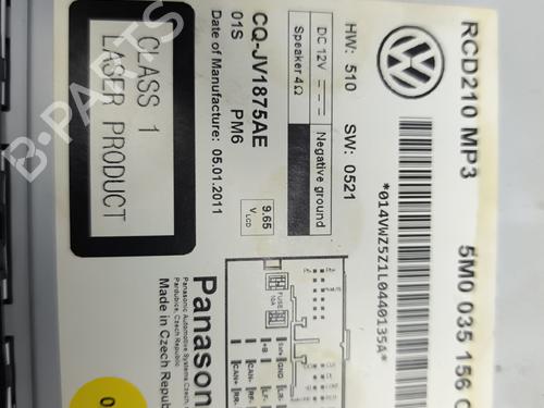 Bilradio VW POLO V (6R1, 6C1) 1.6 TDI | BP30745052E6 