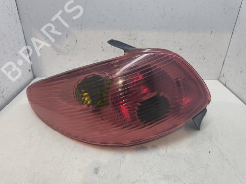 Used Left taillight PEUGEOT 206 Hatchback (2A/C) 2.0 HDI 90 (90 hp) 27506967