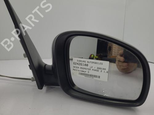 Right mirror SKODA ROOMSTER (5J7) 1.6 TDI | BP22822455C27 