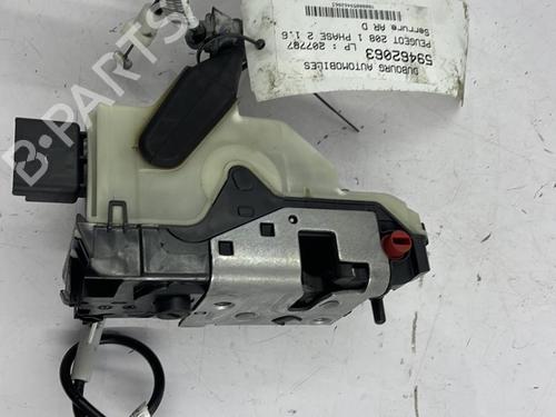 Rear right lock PEUGEOT 208 I (CA_, CC_) 1.6 HDi / BlueHDi 75 | BP22820572C99 