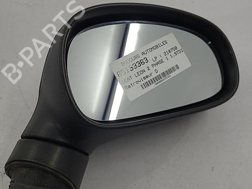 Right mirror SEAT LEON (1P1) 1.9 TDI | BP22823622C27 