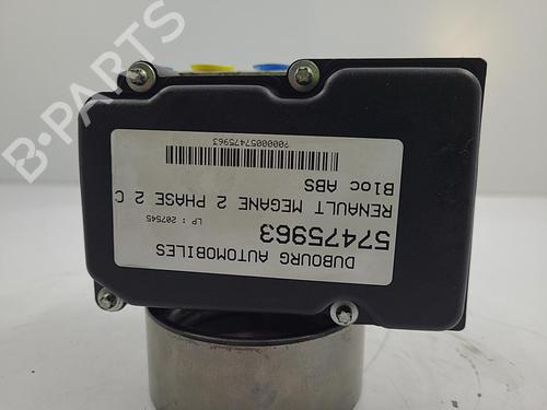 Used ABS pump ABS pump RENAULT MEGANE II Coupé-Cabriolet (EM0/1_) 1.5 dCi (EM1E) (106 hp) 22819403 22819403