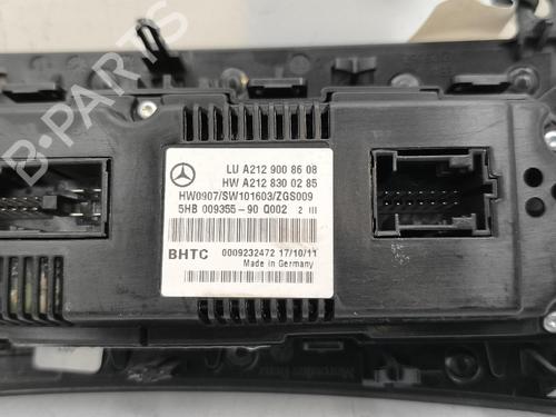 Climate control MERCEDES-BENZ E-CLASS (W212) E 350 CDI (212.023) | BP40609343I5 - Image 3