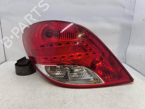 Used Left taillight PEUGEOT 207 (WA_, WC_) 1.4 HDi (68 hp) 29598767