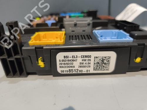 Fuse box PEUGEOT 308 II (LB_, LP_, LW_, LH_, L3_) 1.6 BlueHDi 120 | BP29314809E1 