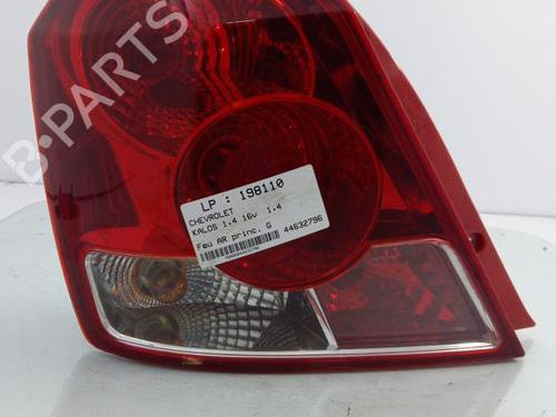 Used Left taillight Left taillight CHEVROLET AVEO / KALOS Hatchback (T200) 1.4 16V (94 hp) 22815382 22815382